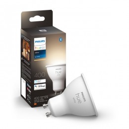 Philips Hue 8719514340060 LED Lampe 1x5,2W | Gu10 | 400lm | 2700k - weiß