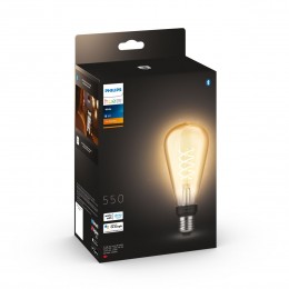 Philips 8719514343061 LED intelligente Lampe | 7W E27 | 550 lm | 2100K