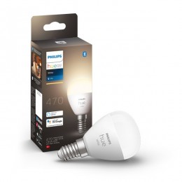 Philips Hue 8719514356696 LED Lampe 1x5,7w | E14 | 470lm | 2700k | P45 - weiß