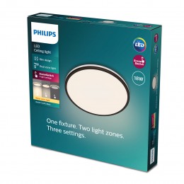 Philips 8719514431928 LED-Deckenleuchte Ozziet 1x18W | 1800lm | 2700K