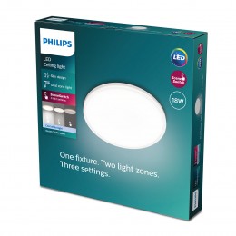 Philips 8719514431942 Ozziet LED-Deckenleuchte 1x18W | 2000lm | 4000K