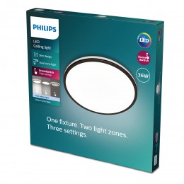 Philips 8719514432123 Ozziet LED-Deckenleuchte 1x36W | 4100lm | 4000K