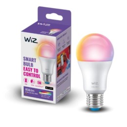 Philips WiZ 8720169072299 LED intelligente Lampe | 8,5W E27 | 806lm | 2200-6500+RGBK