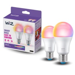 Philips WiZ 8720169072336 LED Lampen-Set | 8,5W E27 | 806lm | 2200-6500+RGBK