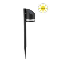 Philips 8720169265608 LED solar Erdspießleuchte Fyve | 1,5W integrierte LED-Quelle | 200lm | 2700K