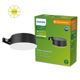 Philips 8720169265622 LED solar Außenwandleuchte Vynce | 1,5W integrierte LED-Quelle | 200lm | 2700K