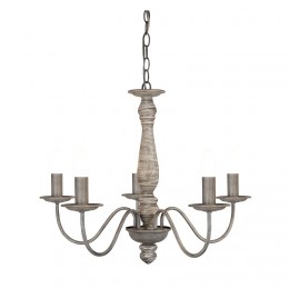 Searchlight 9235-5GY FLORENCE Deckenleuchte E14 5x7w