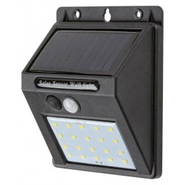 Rabalux 7880 LED Außen-Wand Solarleuchte mit Sensor Ostrava 1x1,3W | 100lm | 4000k | IP4