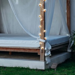 Rabalux 98077002 LED solar Lichterkette für den Außenbereich Bobus | 0,06W integrierte LED-Quelle |