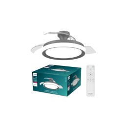 Philips 8721103096043 LED Ventilator mit Licht Bliss  | 35W integrierte LED-Quelle | 4500lm | 2700-6