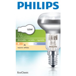 Philips Glüh- Halogen Classic 18W E14 230V NR 50 FR 1CT/10
