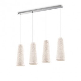 Ideal Lux Hängeleuchte Basket SB4 4x60W E27