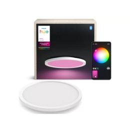 Philips Hue 8721103044594 Deckenleuchte Surimu | 60W integrierte LED-Quelle | 2850lm | 2000-6500K