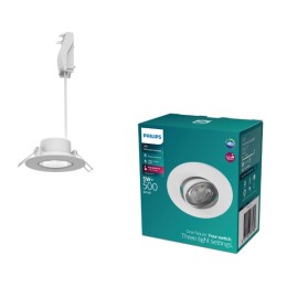 Philips 8721103037930 LED Einbauleuchte Cilantro | 5W integrierte LED-Quelle | 500lm | 2700K