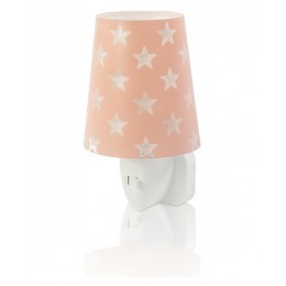 Dalber 81215S LED Kinderlampe Orientierungsleuchte Stars rosa 1x0,3W - pink
