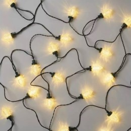 Emos D5ZW01 LED Weihnachtslichterkette - Tannenzapfen Retro 9,8m 3,6W | 50 LEDs | 2700K | IP44