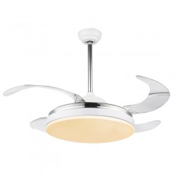 Globo 0351 LED Deckenleuchte mit Ventilator Cabrera 1x36W | 3000-6000K