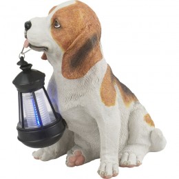 Globo 33371 LED Außen Solarleuchte Hund 1x0,06W | 4000K | IP44