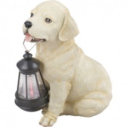 Globo 33372 LED Außen Solarleuchte Hund 1x0,06W | 4000K | IP44