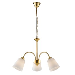 Luce Ambiente Design I-1162/3 ORO Pendel-Kronleuchter ORO | 3×60W E14