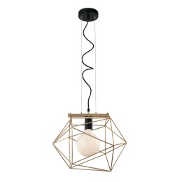 Luce Ambiente Design I-ABRAXAS-S1 ORO Pendel-Kronleuchter ABRAXAS | 1×60W E27