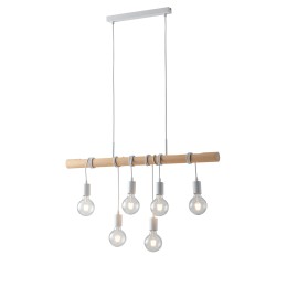 Luce Ambiente Design I-ARIZONA-S6 Pendel-Kronleuchter ARIZONA E27