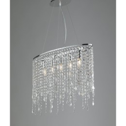 Luce Ambiente Design I-BREEZE/S5 Pendel-Kronleuchter BREEZE | 5×60W E14