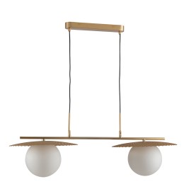 Luce Ambiente Design I-CHAPLIN-S2 ORO Pendel-Kronleuchter CHAPLIN | 2×60W E27