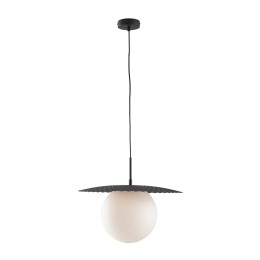 Luce Ambiente Design I-CHAPLIN-S30 NER Pendel-Kronleuchter CHAPLIN | 1×60W E27