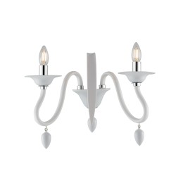 Luce Ambiente Design I-ESTEFAN-AP2 BCO Wandleuchte ESTEFAN E14