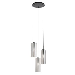 Luce Ambiente Design I-MAGIC-S3-NER Pendel-Kronleuchter MAGIC | 3×60W E27