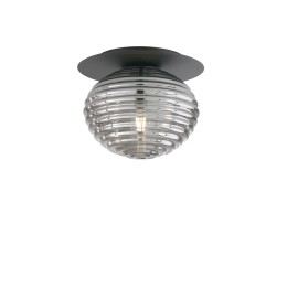 Luce Ambiente Design I-RIPPLE-PL35-NER Anbau-Kronleuchter RIPPLE | 1×60W E27