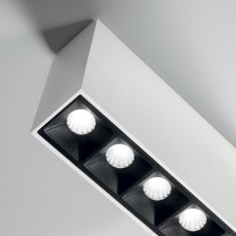 Ideal Lux 248530 LED-Deckenleuchte Lika 1x12,5W | 1100lm | 3000 K