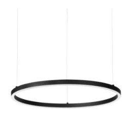 Ideal Lux 304366 ORACLE SLIM LED-Pendelleuchte D500mm 1x28W | 1190lm | 3000K  schwarz, DALI