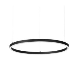 Ideal Lux 304397 ORACLE SLIM LED-Pendelleuchte D700mm 1x40W | 1660lm | 3000K | schwarz, DALI