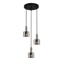 Italux PND-65342-3A-SC+SG Pendel-Kronleuchter Santia E27