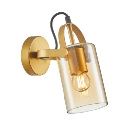 Italux WL-32453-1 GD+AMB Wandleuchte Nanesma E27