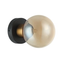 Italux WL-5225-1-BRO-AMB Wandleuchte Bletter G9
