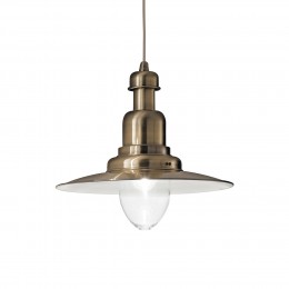 Ideal Lux 005041 Kronleuchter Fiordi Sospenzione Big Brunito 1x60W | E27