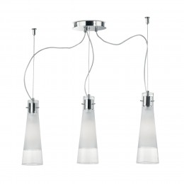 Ideal Lux 033952 Kronleuchter Kuky transparent 3x40W | E27