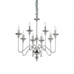 Ideal Lux 073156 Kronleuchter Arto 8x40W | E14