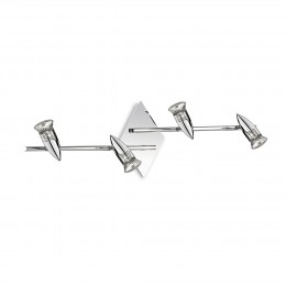 Ideal Lux 089584 Leuchte 4x50W Alfa Cromo | GU10