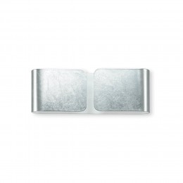 Ideal Lux 091136 Wandleuchte Clip Mini Argento 2x40W | G9