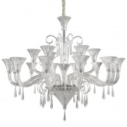 Ideal Lux 142227 Kronleuchter Santa 18x40W | E14