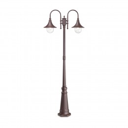 Ideal Lux 246840 Gartenlampe Cima 2x60W | E27 | IP43