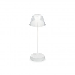 Ideal Lux 250281 Lolita Akku-Tischleuchte mit Touch-Control-1x7W | 3000K | IP44