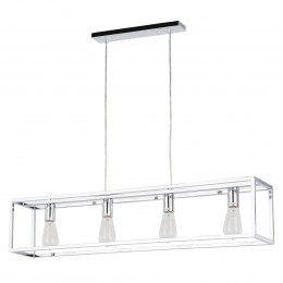 Italux MD-D4 BR4366-CH Pendelleuchte Sigalo 4x60W | E27