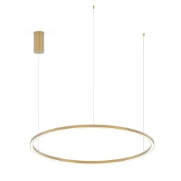 Luce Ambiente Design HOOP-S120-ORO LED Pendel-Kronleuchter HOOP | 60W integrierte LED-Quelle