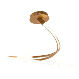 Luce Ambiente Design KINETIC-PL-ORO LED Anbau-Kronleuchter KINETIC | 40W integrierte LED-Quelle