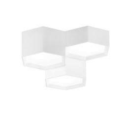 Luce Ambiente Design VORTEX-PL3  LED Anbau-Kronleuchter VORTEX | 36W integrierte LED-Quelle